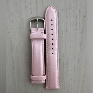 Michele Pink Leather Band 18mm